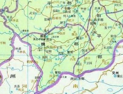 邯郸地区最新全图地图解读