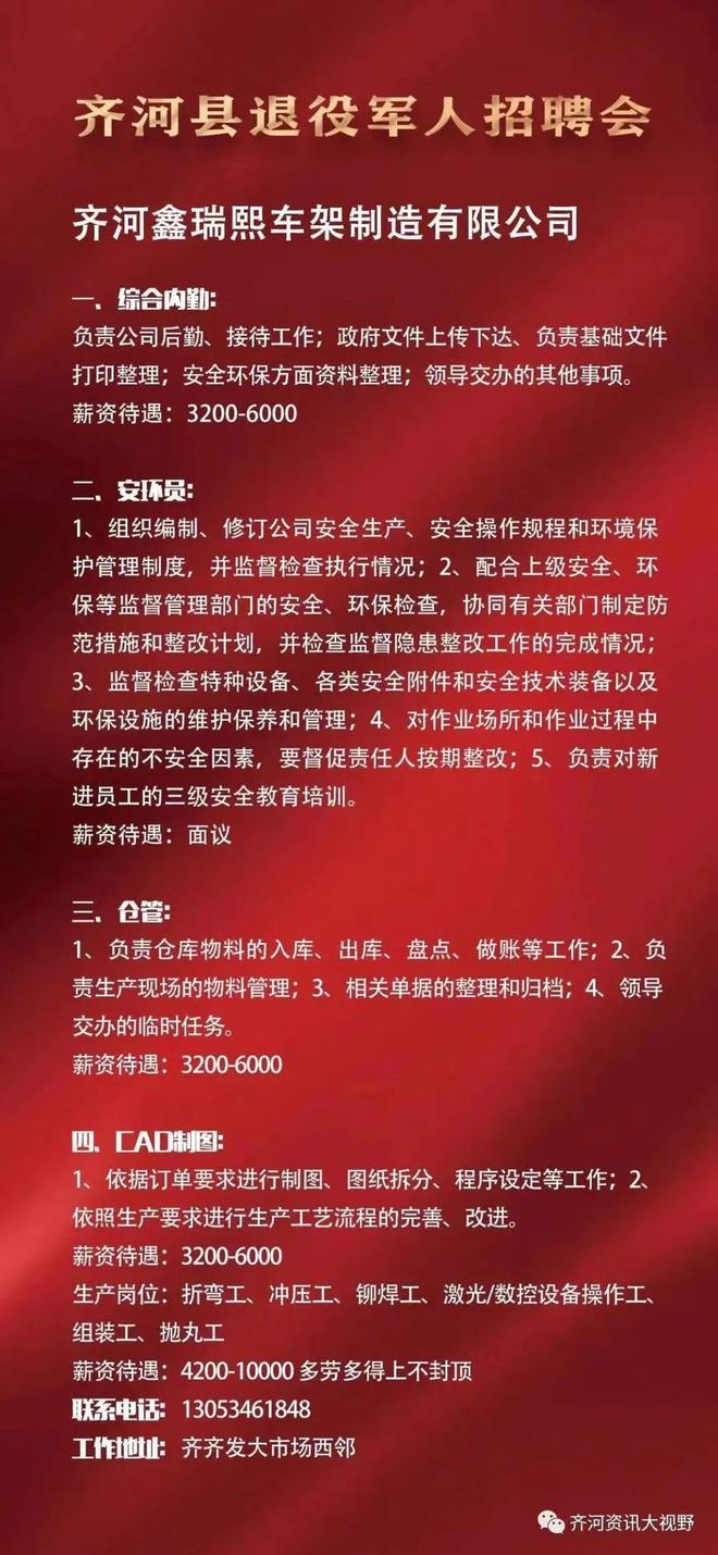 齐河招聘网最新招聘动态深度解读与解析