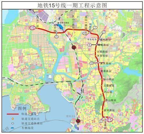 地铁15号线最新线路图揭示其重要性