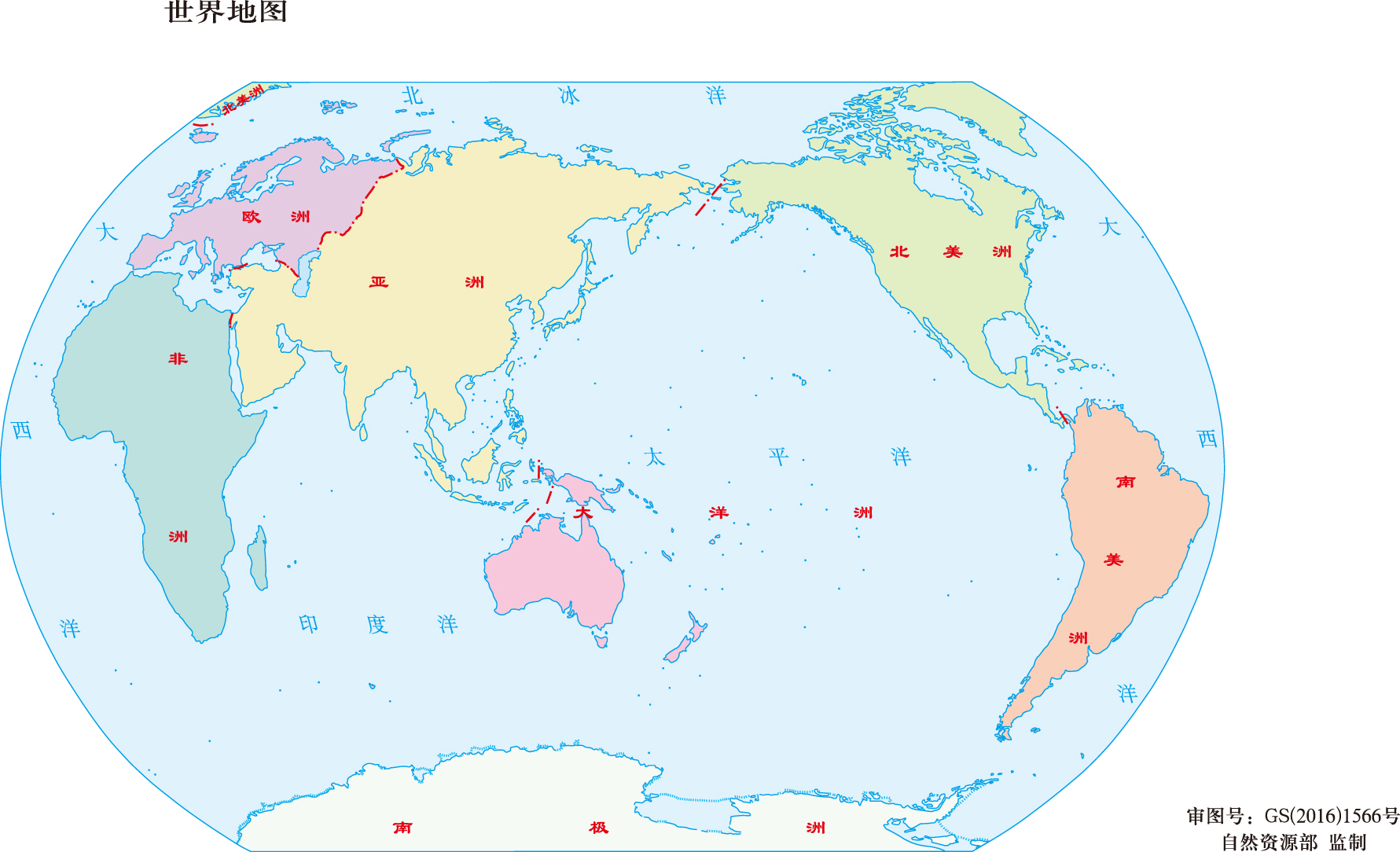 最新世界地图揭示地球变迁，探索未知新领域